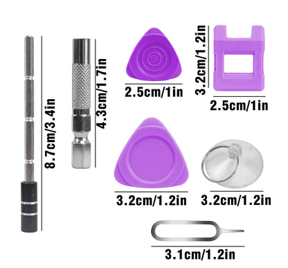 Set de destornilladores 115 in 1 perfecto para reparar pc móvil consola cámaras muy útil.